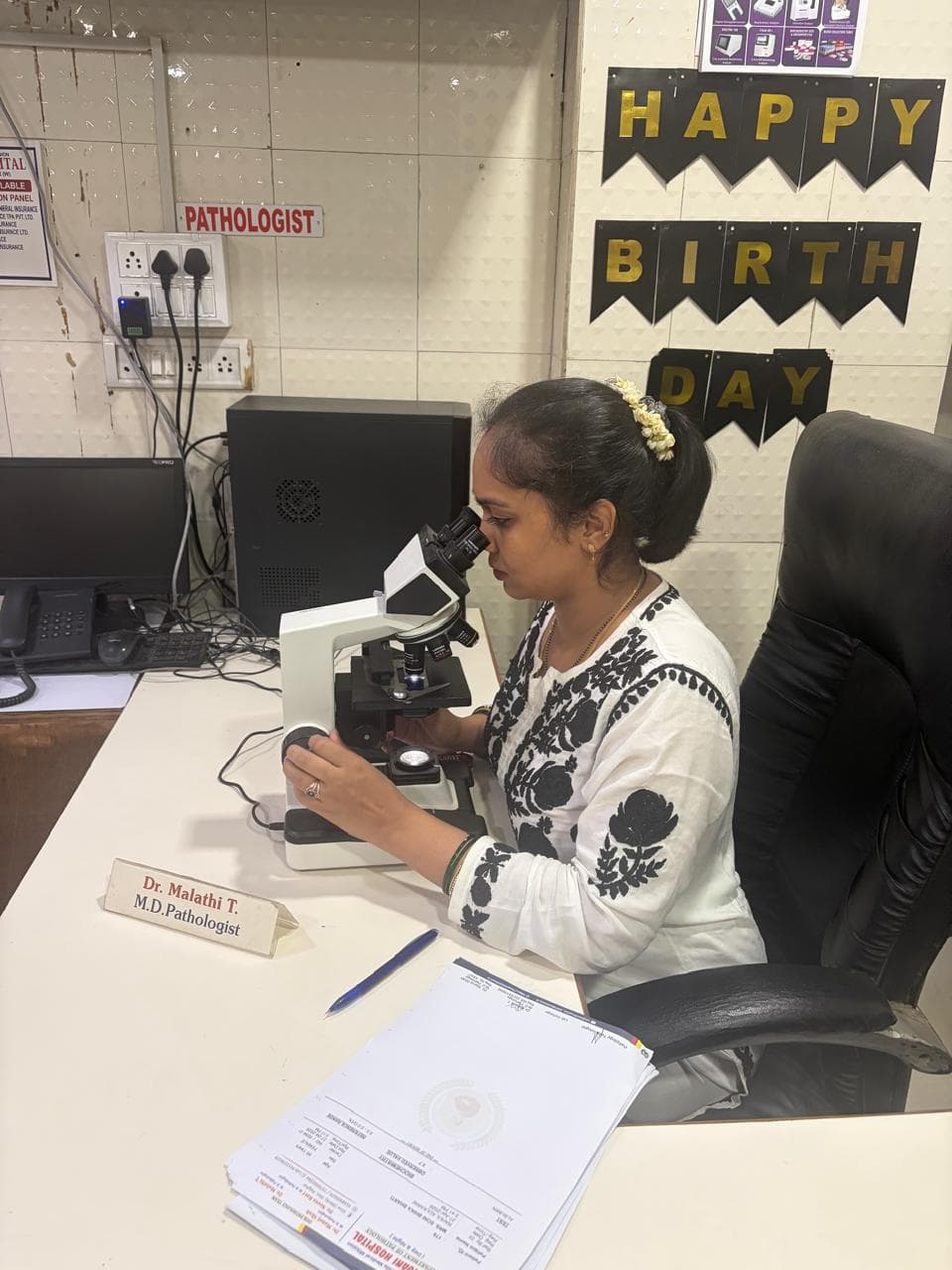 Pathology lab testing
